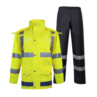 布雷德利(Bradley)BL19YY829 男女通用套装雨衣 S-XXXXL(计价单位:件) 荧光黄