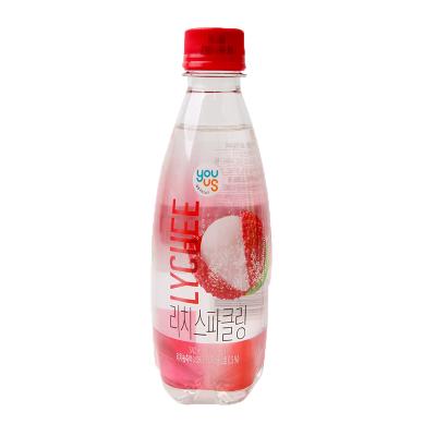 韩国进口 友施荔枝味汽水340ml*5瓶