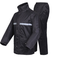 布雷德利(Bradley)BL19YY830 男女通用套装雨衣 S-XXXXL (计价单位:件)黑色