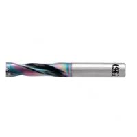 OSG 3330660 硬质合金平头钻(2D型) 1个
