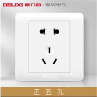 德力西CD821五孔插座