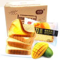 涧涧芒果味乳酪吐司面包1000g休闲零食整箱装休闲零食面包