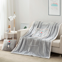 快乐鼠精灵多功能抱枕毯 20个起订