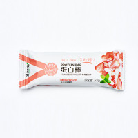 alandv艾兰得威乳清高蛋白棒草莓酸奶味能量棒代餐棒健身零食品饱腹感30g单支 曼联中国合作伙伴