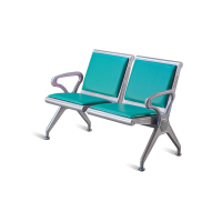 鑫环境 办公家具双人位公共休息椅银行等候椅车站连排长椅等候椅机场等待椅服务区长椅医院输液座椅