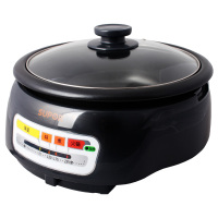 苏泊尔 4L电火锅 SCP-11246 不粘内胆一键操作多档可控大容量多功能电火锅 (10个起订)