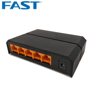 迅捷(FAST)FS05 5口百兆交换机 集线器 4口交换机共享网
