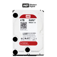 WD40EFRX红盘4TB/SATA/64M台式机硬盘