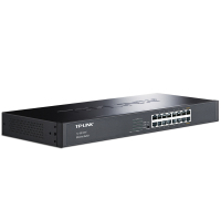 普联(TP-LINK) TL-SG1016T 16口全千兆交换机VLAN隔离监控19英寸机架式