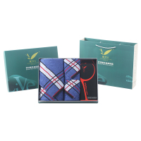 爱竹人田园毛巾五件套装