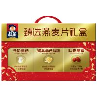 桂格(Qukaer)臻选燕麦片 牛奶高钙 银耳高钙 红枣高铁 860克