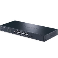 普联(TP-LINK) TL-SG3218 16口千兆二层网管核心交换机 2千兆光纤口
