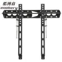 帮客材配 酷博睿 43-55寸 通用平板电视挂架 C55BZT 优质冷轧钢板 1付/盒 单付零售