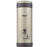 哈尔斯 健康紫砂直杯 HZS-300A 300ml (米黄色) HZS-300A 300ml (米黄色)