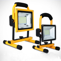 晟田探照灯户外灯充电投光灯应急灯LED停电应急照明灯球场广场移动便携照明灯 100W(4-8小时)