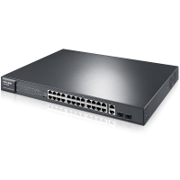 普联(TP-LINK) SL1226PE 24口百兆POE交换机 2千兆口+2千兆光纤口