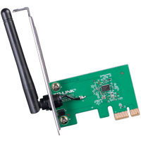 普联(TP-LINK) TL-WN781N 150M无线PCI-E网卡 台式机 WiFi接收器