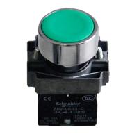 施耐德电气 XB2B 绿色 金属 按钮 XB2BA31C 平头按钮