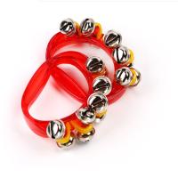 乐寿 YC 幼儿园串铃 手铃摇铃儿童音乐玩具打击乐器 颜色随机