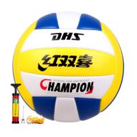 气排球红双喜5号标准518蓝色