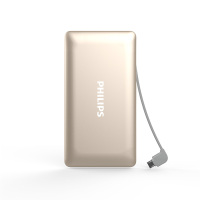 飞利浦 锂聚合物电池 大容量移动电源 DLP6100 10000mAh