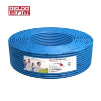 德力西(DELIXI)BV10mm²蓝色J电线(100米/卷) (卷)铜芯七股单芯硬线