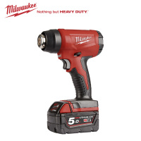 Milwaukee美沃奇M18充电式热风枪 M18 BHG-501(一电一充钩式风嘴*1缩颈式风嘴*1)