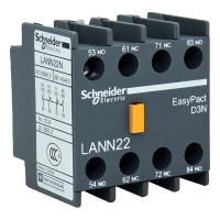 施耐德电气 LANN22N (2NO+2NC) 接触器附件