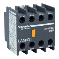 施耐德电气 LANN31N (3NO+1NC) 接触器附件