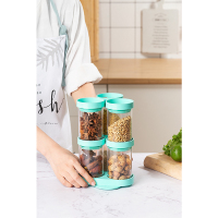 四叶草 旋转调味罐六件套-C6