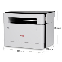 联想 领像M100/M100W/M100D黑白激光办公家用自动双面打印复印扫描多功能一体机AL家用商务打印复印