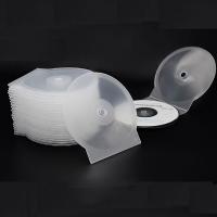 光盘盒DVD半圆CD盒子CD壳光碟盒扇形光盘壳 50个/包