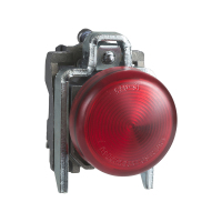 施耐德电气 XB4BVM4 红色指示灯