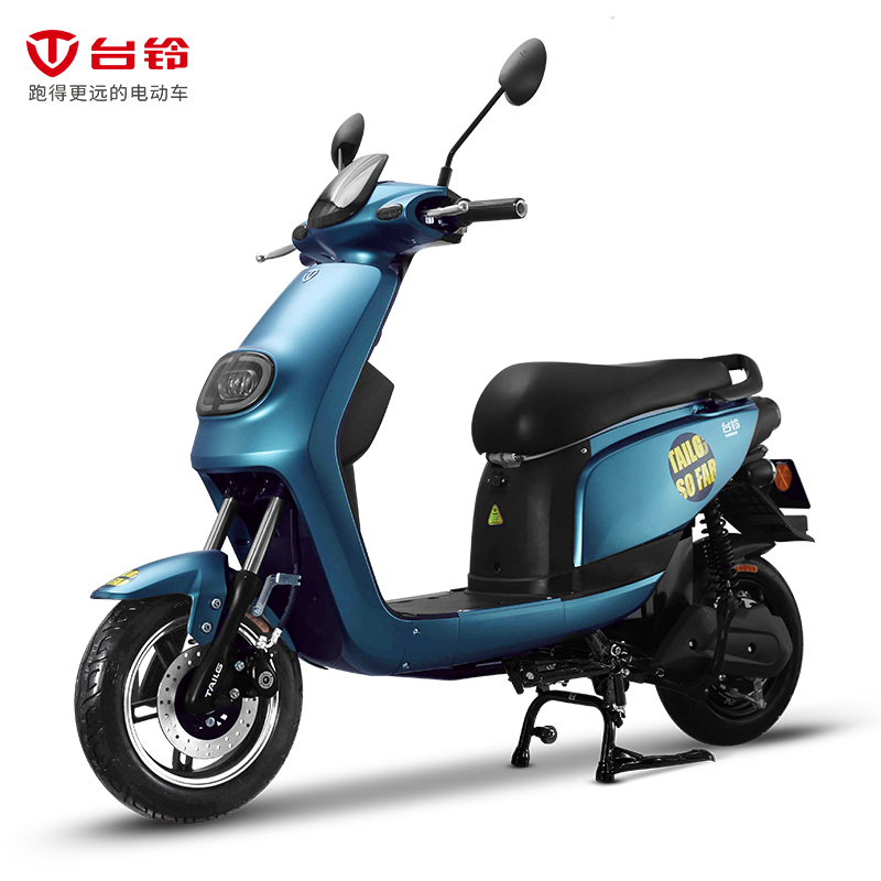 台铃tailg优可新国标电动两轮轻便摩托车成人代步踏板电动车60v碟刹