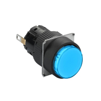 施耐德电气 XB6EAV6BF 24V LED 蓝色圆形指示灯