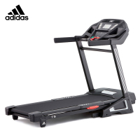 adidas阿迪达斯跑步机家用静音缓震可折叠运动健身器材T-16LCD屏幕间歇训练适用智能