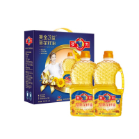 多力阳光三益葵花籽油礼盒2.5L*2