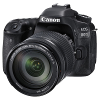 佳能(Canon) YC EOS 80D 中高端数码单反相机 EF-S 18-200 IS 防抖单镜头