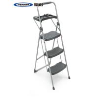 稳耐带托盘三步家用梯223T-6CN