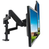 双屏显示器17-24-29-32英寸拼接支架气压升降悬停上下可调旋转桌面挂架
