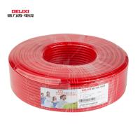 德力西(DELIXI) 64编J电视线(100米/卷)(卷)无氧铜双屏蔽高清有线电视线