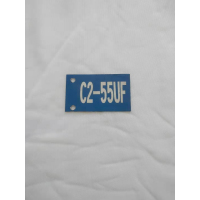 铁润 电容标牌 标识电容名称 70*120mm