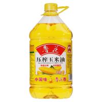 鲁花玉米油 物理压榨粮油烘焙炒菜食用油 4L