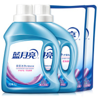 蓝月亮薰衣草洁净洗衣液2kg*1+蓝月亮薰衣草洁净洗衣液袋装1kg*4
