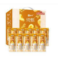 蒙牛 纯甄 常温风味酸牛奶 燕麦+黄桃 200g*10 酸奶