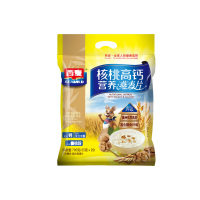 西麦营养早餐核桃高钙燕麦片700g 冲饮营养小袋装即食