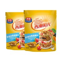 西麦烘焙水果燕麦片500g2袋装酸奶营养早餐即食冷冲水果燕麦混合