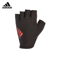 Adidas阿迪达斯登山手套男女冬季户外骑行健身防滑可调节护掌耐磨防滑透气绒面耐用半指手套