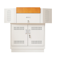 欧宝美多媒体讲台电教中控台演讲台教学专用讲桌教室教师讲台桌