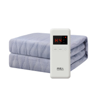 南极人电热毯双人单人双控电褥子电热暖手宝加热毯安全防水学生宿舍辐射暖床无暖身 水洗棉200*180cm双人双控